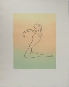 Anatoms, Lightness of the Body - Original Signed Etching