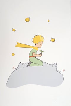 Ecology: The Little Prince Plants a Tree - Lithograph