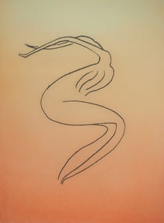Anatoms, « Dancing Flame » - Gravure originale signée