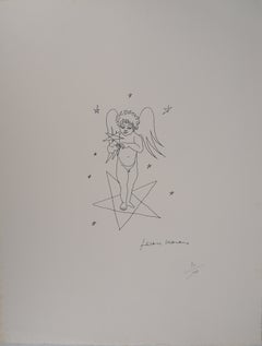 The Angel with the Star, Original Signed Lithograph