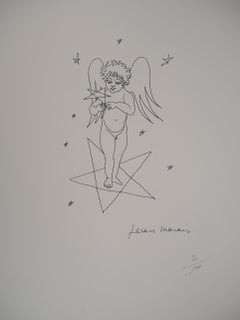 The Angel with the Star, Original Signed Lithograph