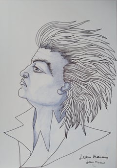 Self-Portrait, Beauty and the Beast, Signed Lithograph
