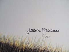 The Olive Tree of Saint-Jean-Cap-Ferrat, Signed Lithograph