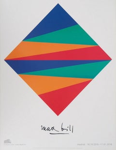 „Unity of Colors“ – Original signiertes Vintage-Poster