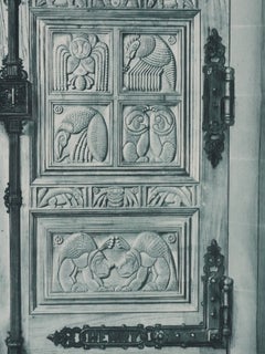 Monumental Gates II (verde bronzo), incisione
