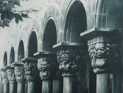 The Cloister (bronze green), Engraving