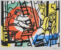 The Builders - Signed Lithograph