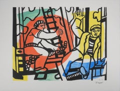 The Builders - Signed Lithograph