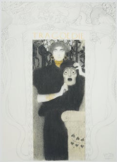 Tragödie – Signierte Lithografie