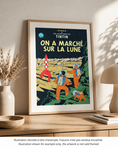 TINTIN : Explorers Of The Moon Impression officielle (Musée de Tintin)