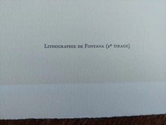 Concetto Spaziale - Original Lithograph (Mourlot)