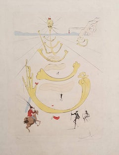 Mask Of Death - Original Etching Handsigned