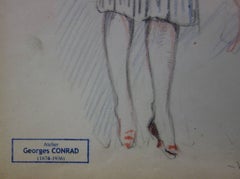 Gentle Evening - Pencil drawing - circa 1914