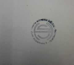 Hemon: griechisches Garderobenkostüm – Original-Aquarellzeichnung