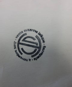 Blue dress : Antique Greek costume - Original watercolor drawing