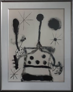 Album 19 : Plate 4, Man Handling his Head - Original handsigned lithograph