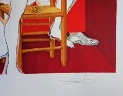 Marquis de Sade : Without Hope - Original handsigned lithograph