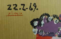 Imaginary Portraits : Torero - Lithograph - 1971