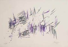Abstract Composition - Original Lithograph Handsigned and Numbered