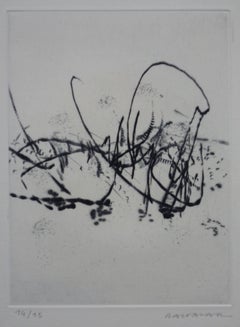 Spring Breeze - Original etching - Handsigned