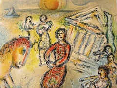 Odyssey : Preparation for a Banquet - Original lithograph - Mourlot 1975