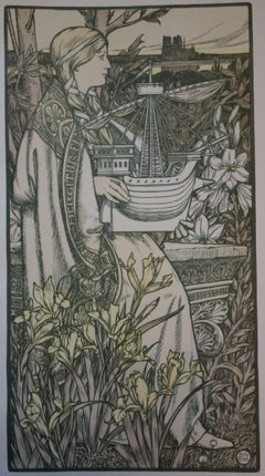 Lutece - Original lithograph - 1897