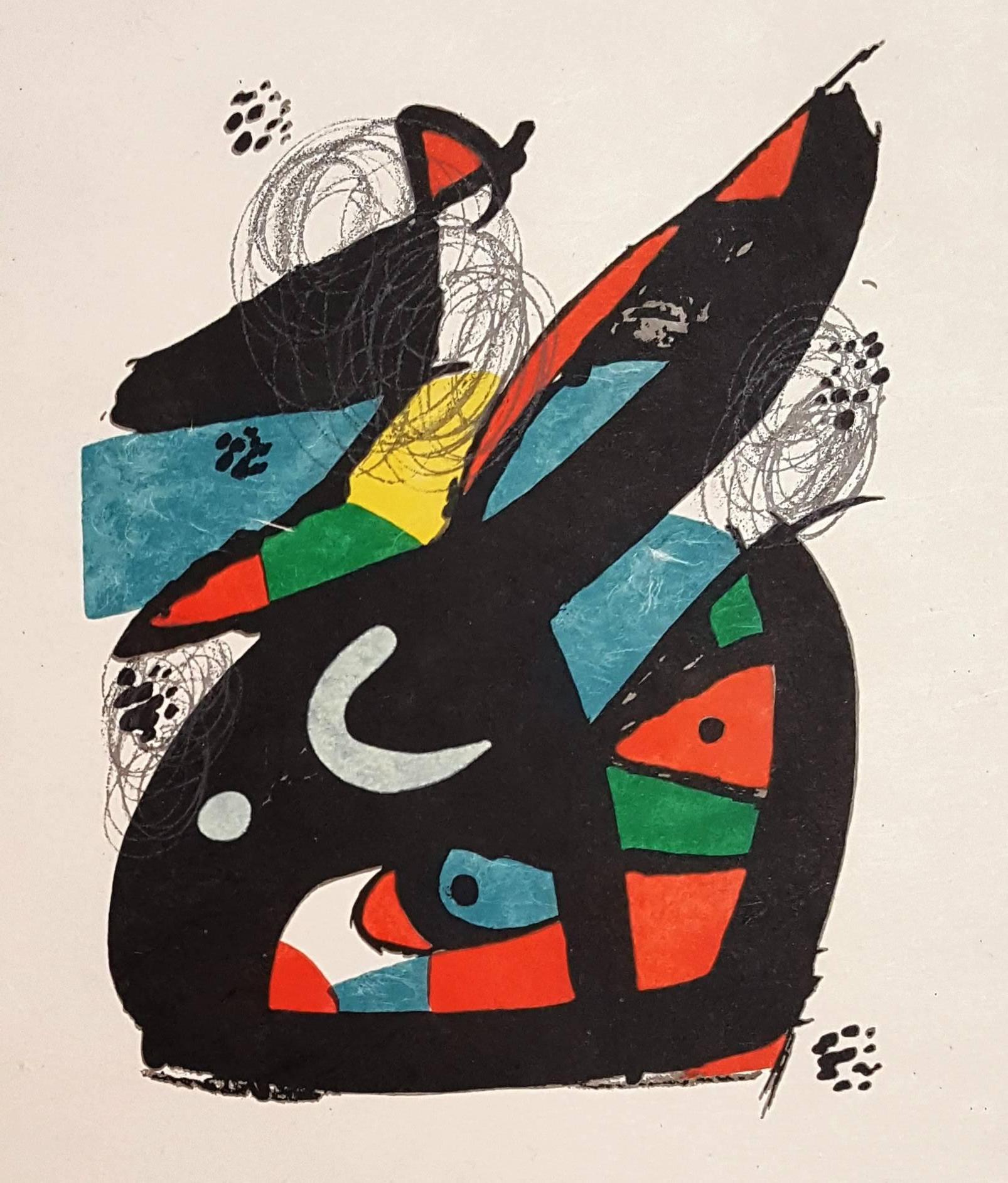 Melody Acid - Original Lithograph Handsigned - 38 copies - Print by Joan Miró