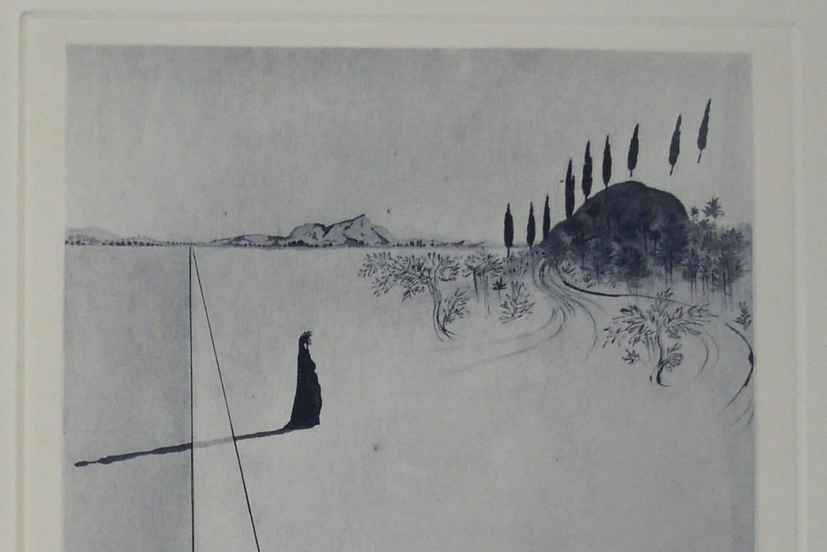 Départ pour le grand voyage - Engraving - 150 copies - Print by Salvador Dalí