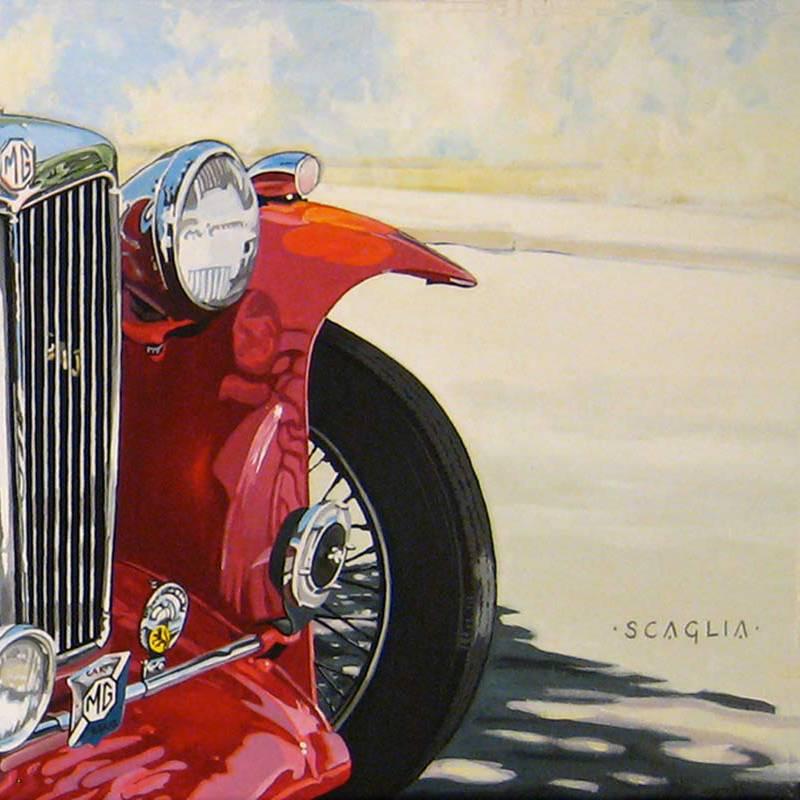 Ken Scaglia was raised in Indiana and educated at both Purdue University and Yale University. His training in illustration and graphic design has provided him with skills in draughtsmanship, color, and composition. His long-held interest in
