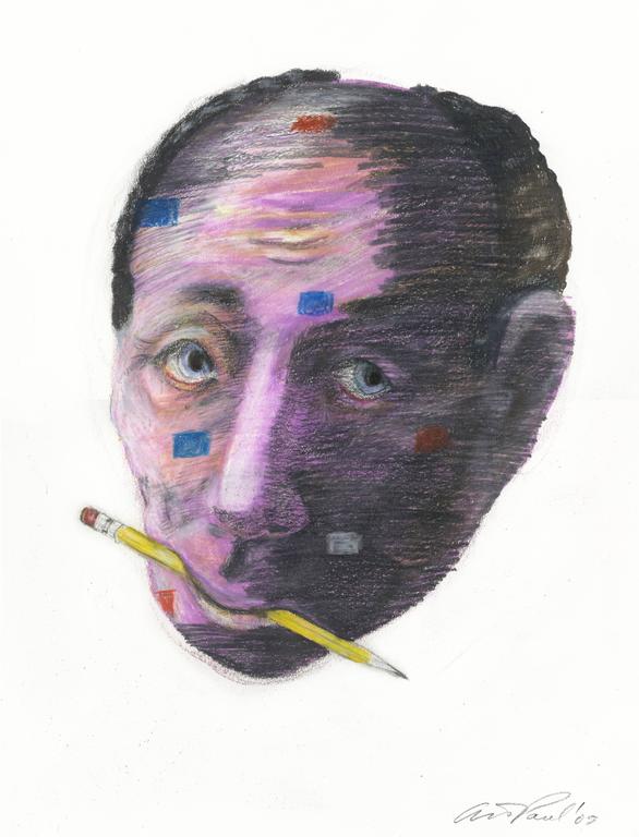Art Paul Portrait - Head Study 35
