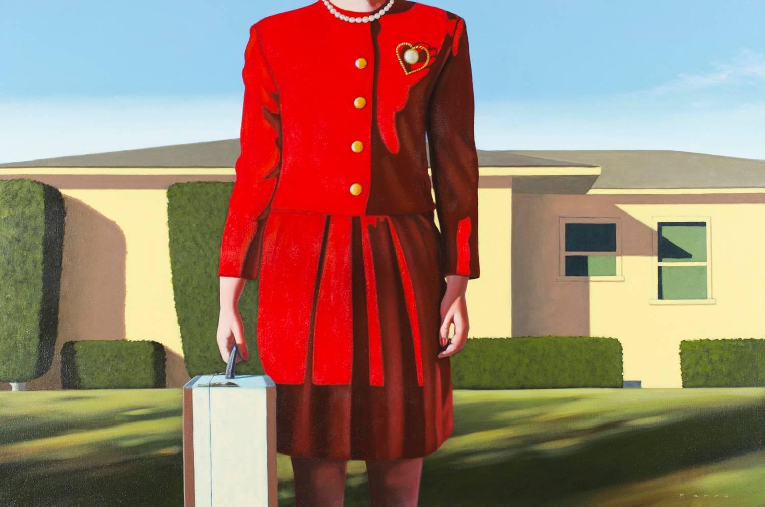 The Traveler II - Painting by Jamie Perry