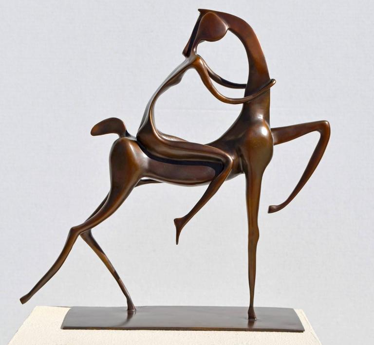 John Kennedy Figurative Sculpture - My Best Friend
