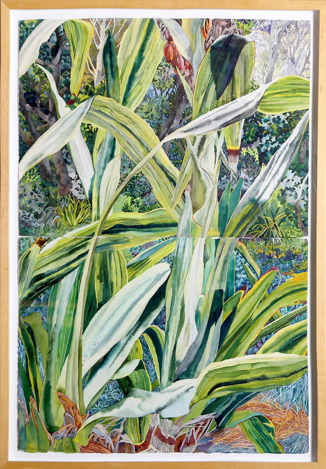 Patricia Tobacco-Forrester Landscape Art - Double-Spear Lily