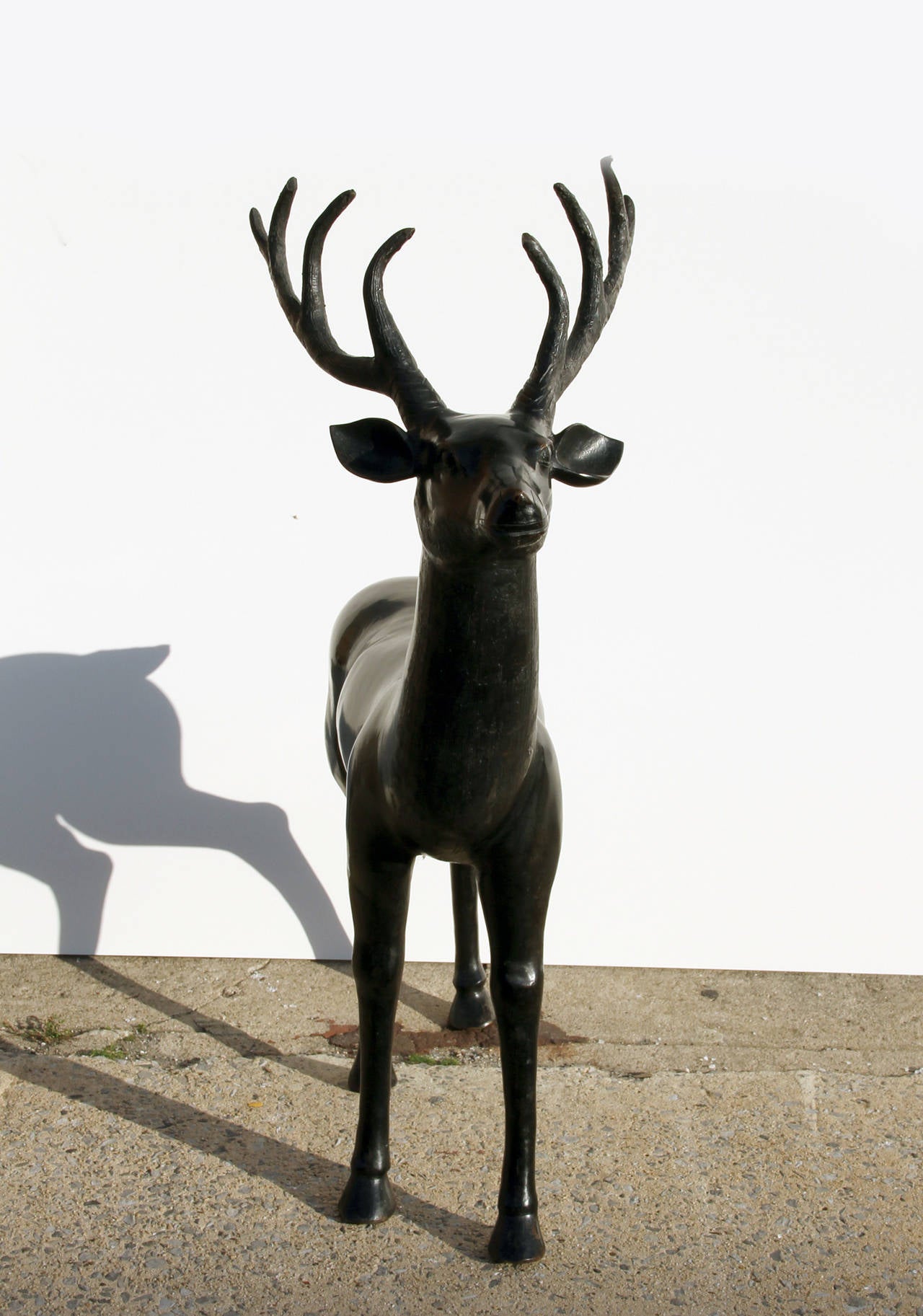 Deer - Sculpture by Unknown