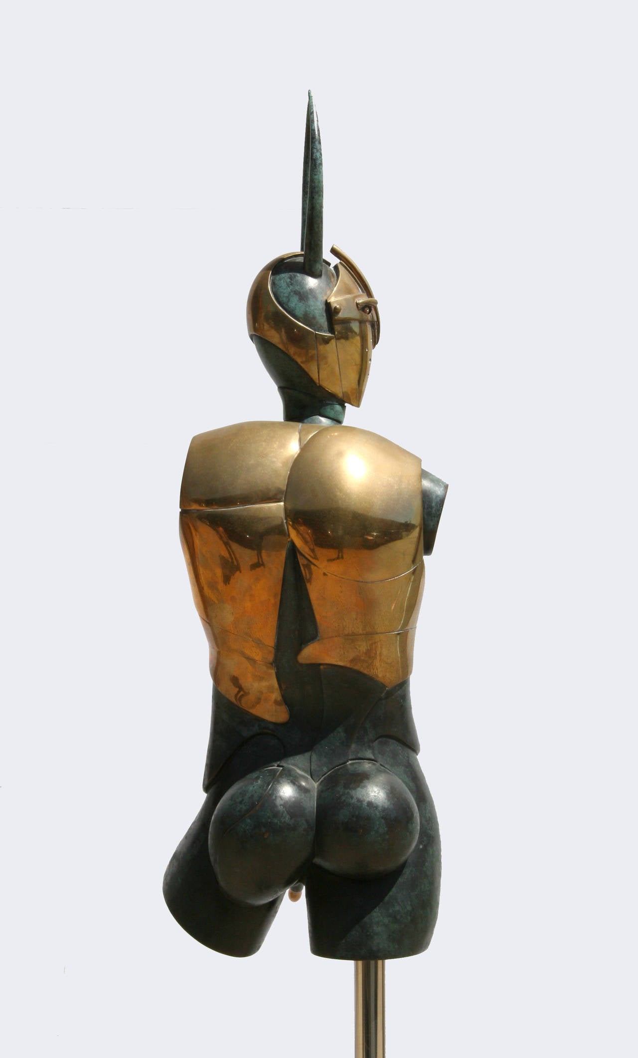 Minotaurus, Bronze Sculpture by Wunderlich - Gold Figurative Sculpture by Paul Wunderlich