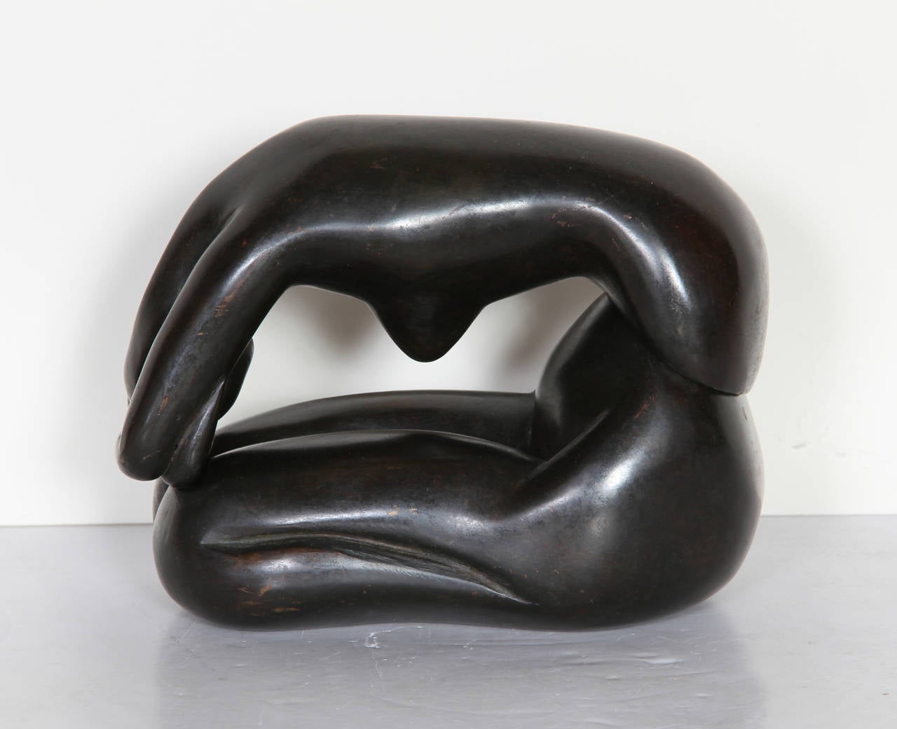 Lisa Fonssagrives-Penn Figurative Sculpture - Curled Nude