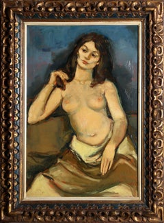 Vintage Seated Nude