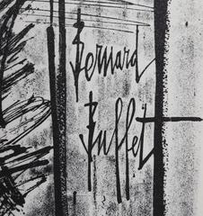 Bouquet, Modern Lithograph by Bernard Buffet