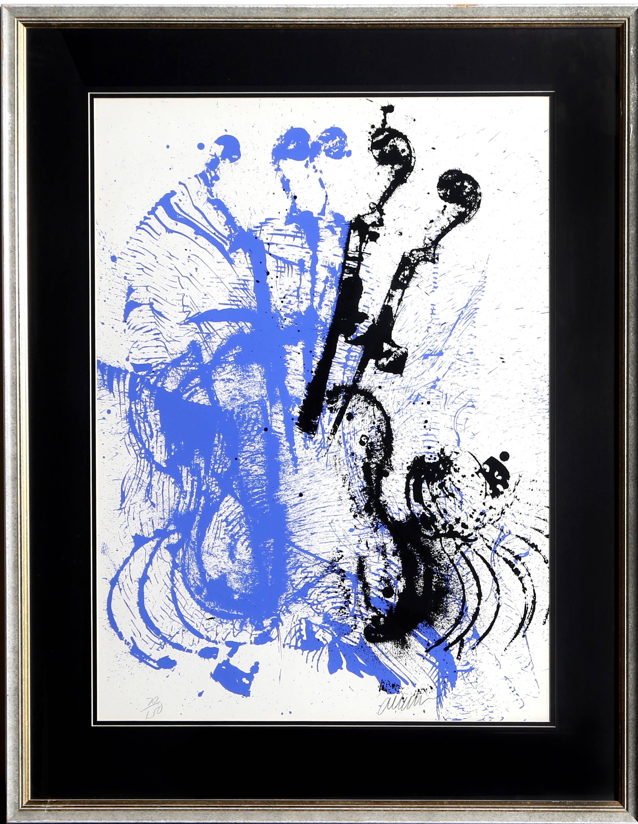 Arman Abstract Print - Electric Concerto