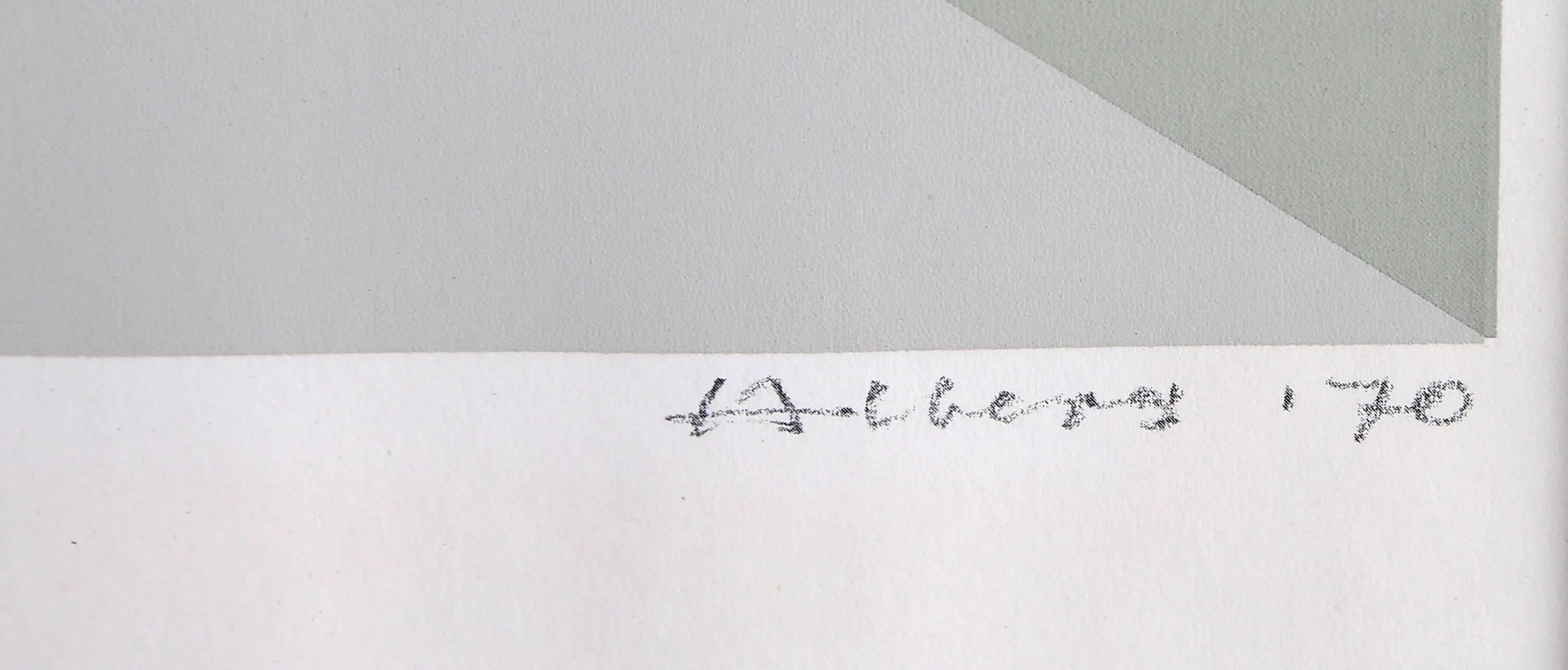 Artiste : Josef Albers, allemand (1888 - 1976)
Titre : Olympische Spielen Muenchen
Année : 1970 (publié en 1972)
Moyen : Affiche sérigraphiée, signée dans le cliché
Edition : 3000
Taille : 42 x 27 in. (106.68 x 68.58 cm)
Cadre : 43.5 x 28.5 pouces