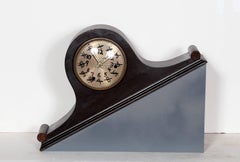 Vintage Correct Time, Surrealist Clock with Permanent Marker by William Stone