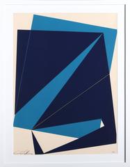 Untitled - Navy and Blue Rectangles