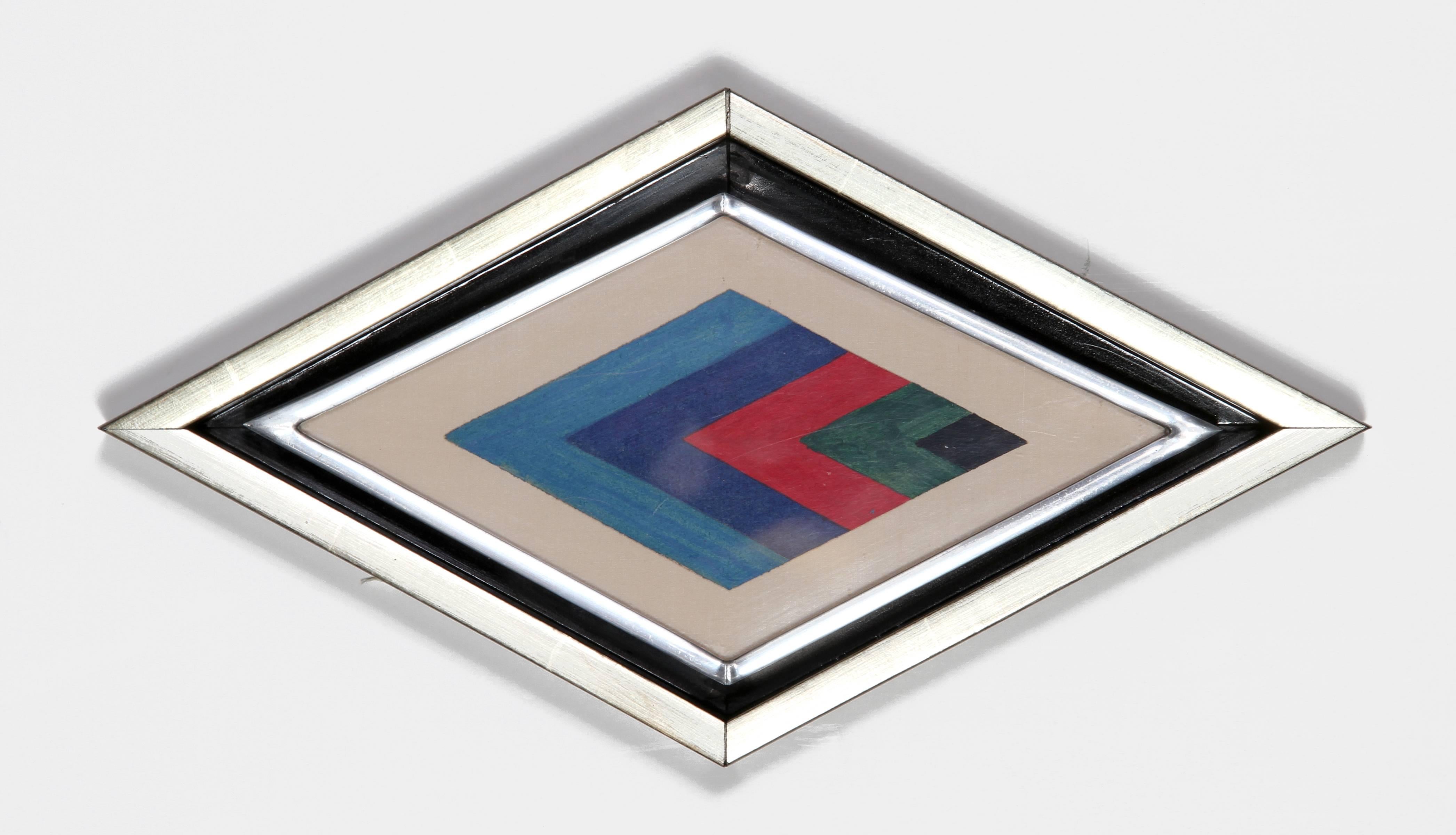 Kenneth Noland Abstract Drawing - Chevron
