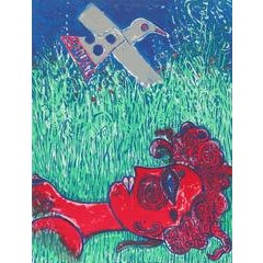 La Femme au paupieres peints 12