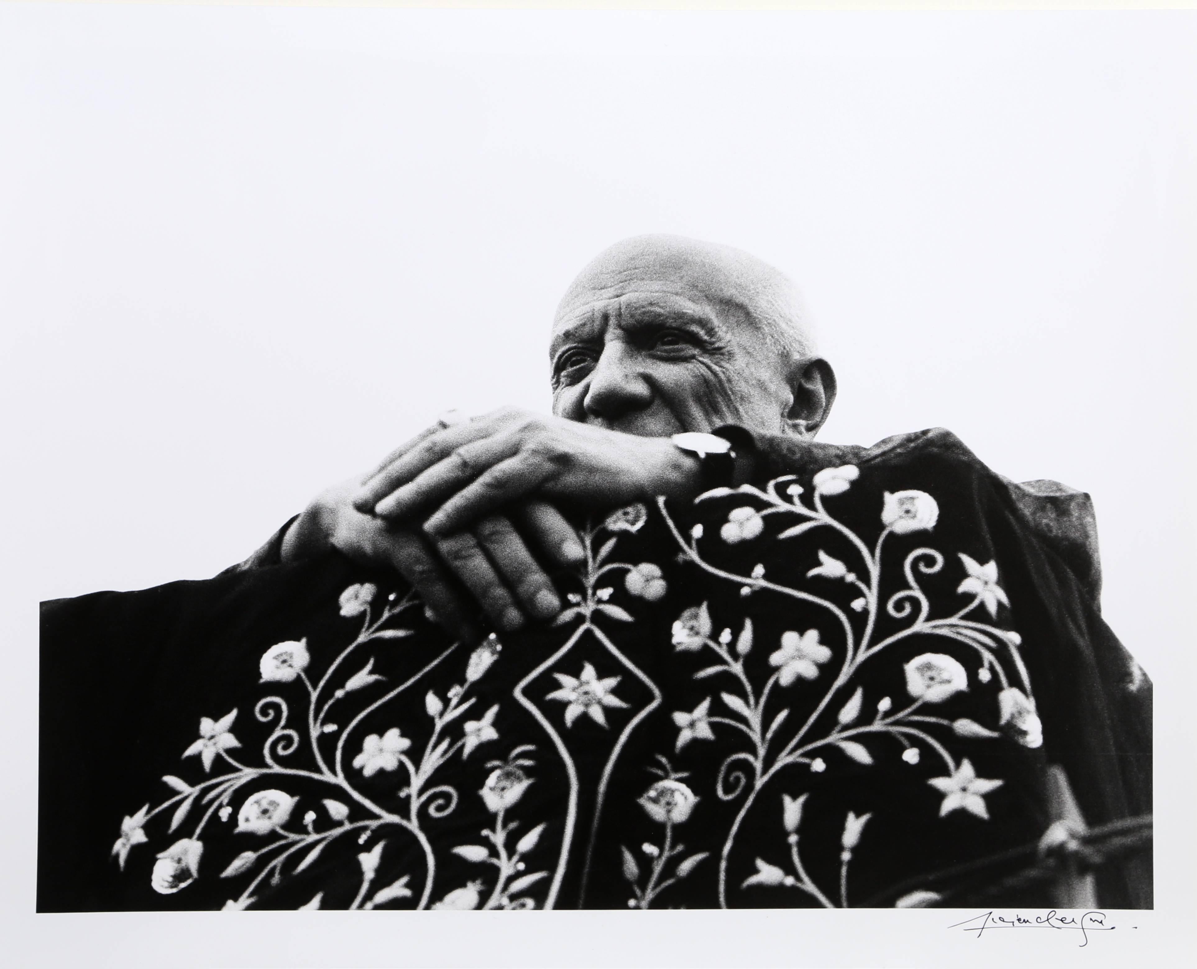 Lucien Clergue Portrait Photograph - Picasso Preside la Corrida - Frejus, 1962