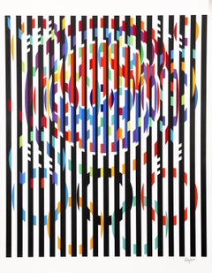 Message of Peace, Abstract Print by Yaacov Agam