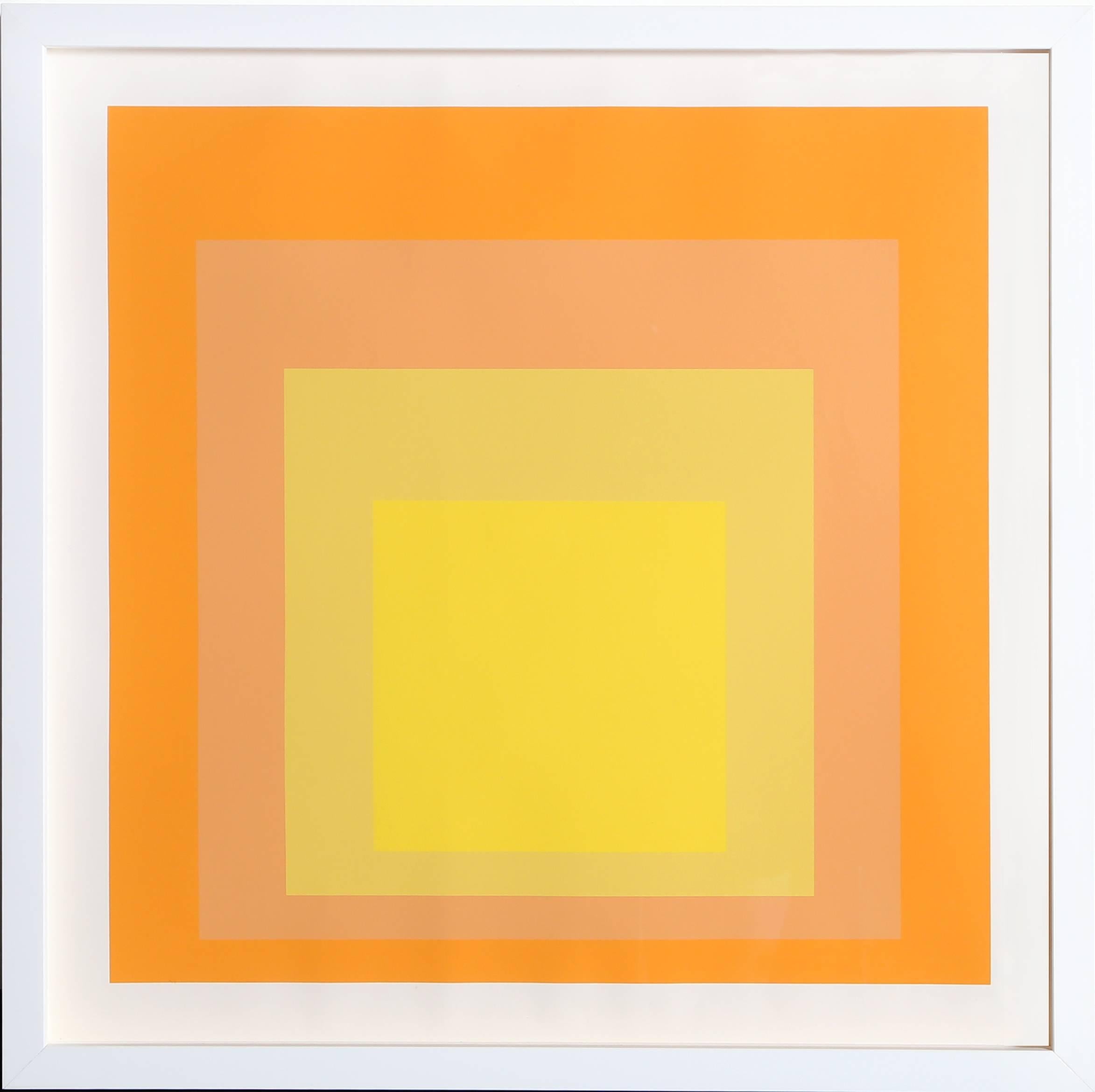 Josef Albers Abstract Print - Interaction of Color: Homage to the Square