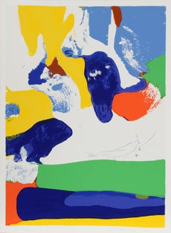 Concord, Abstract Expressionist Silkscreen by James Brooks