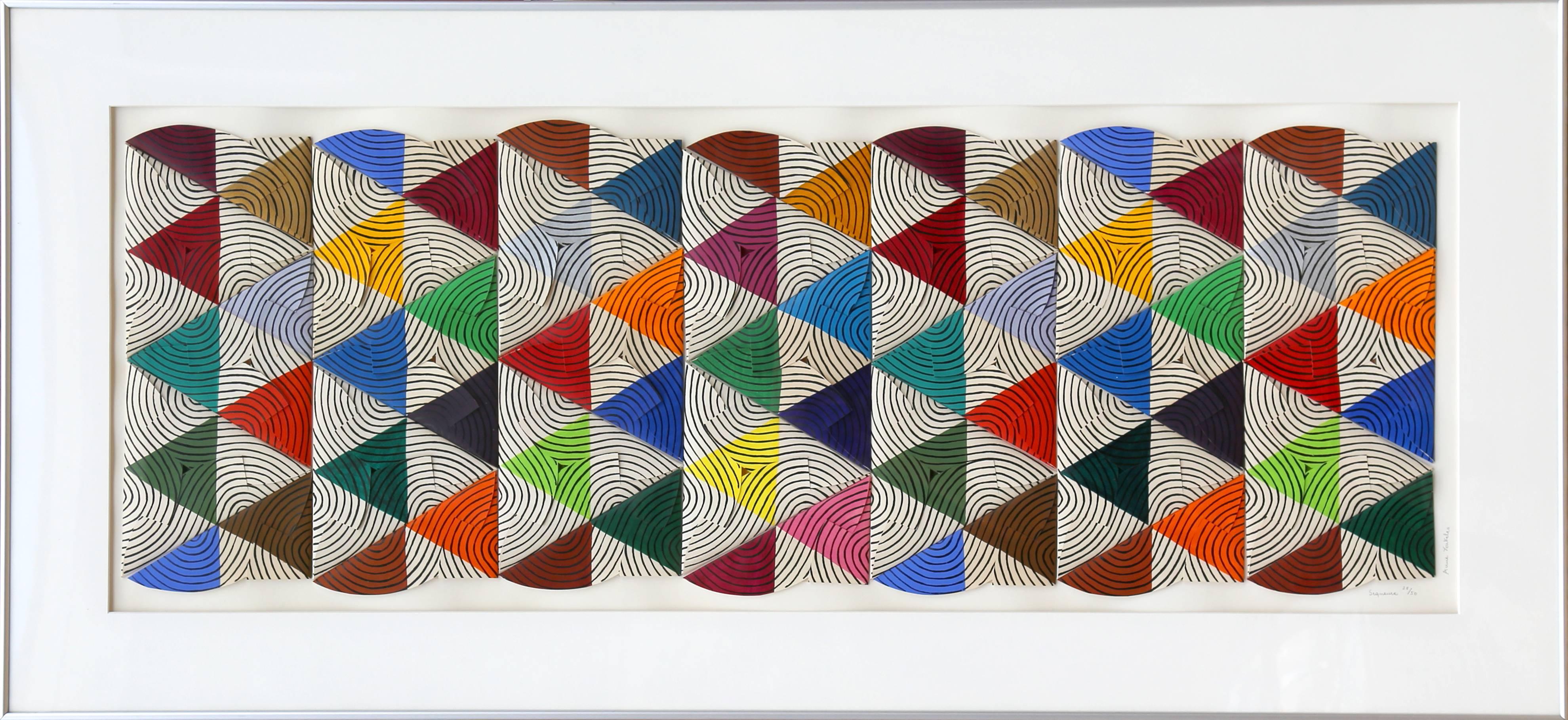 Anne Youkeles Abstract Print - Sequence