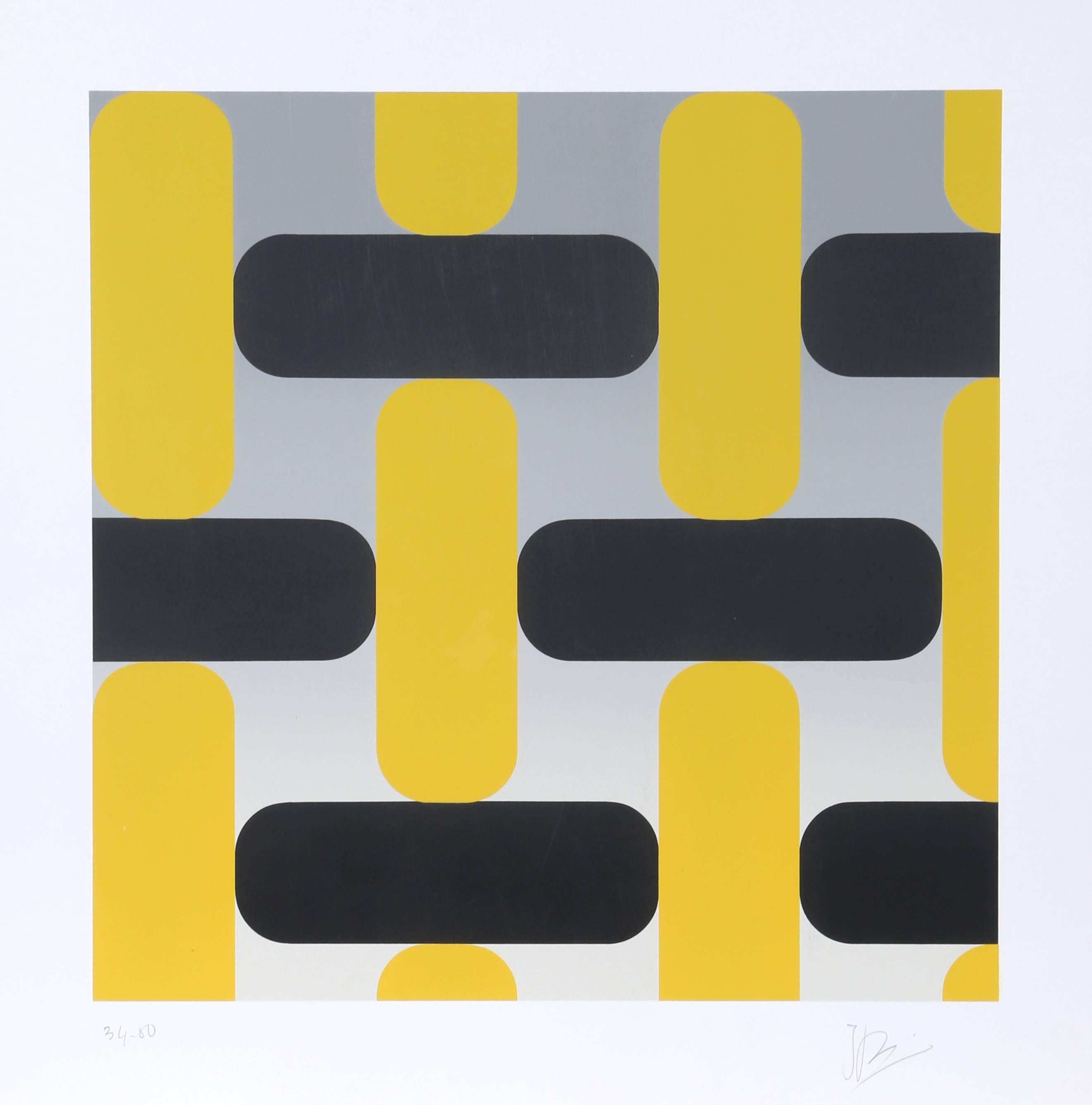 Kaspar Thomas Lenk Abstract Print - untitled